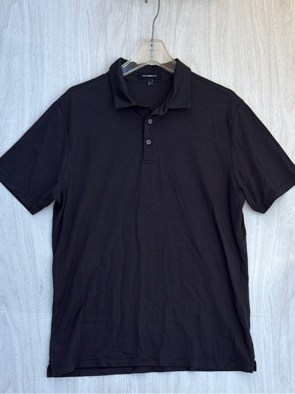 Men's Black Short-Sleeve Polo - Classic Everyday Style